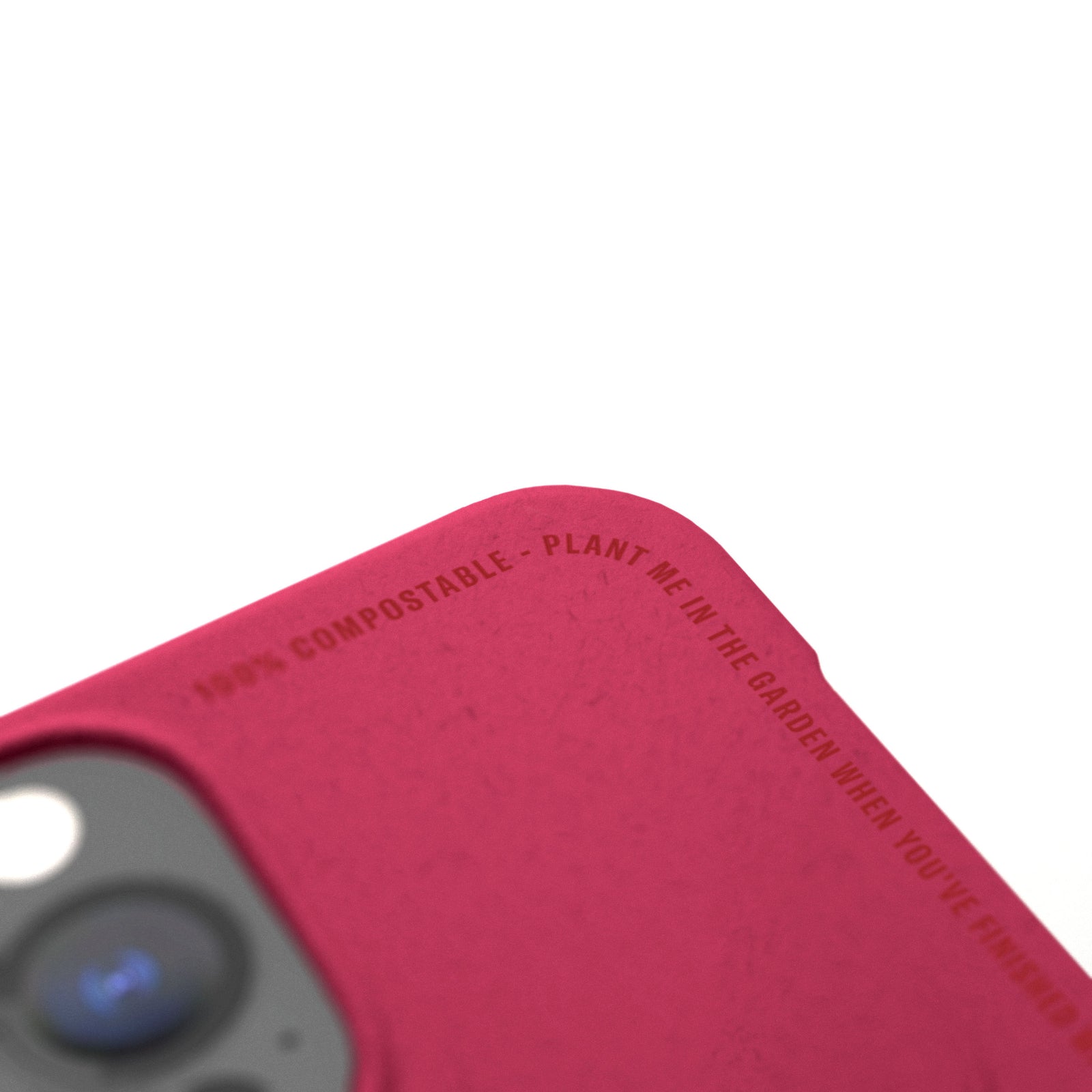 Eco-friendly Red iPhone Case by #TOGETHERBAND | 100% compostable Eco-friendly Red iPhone Case by #TOGETHERBAND | 100% compostable