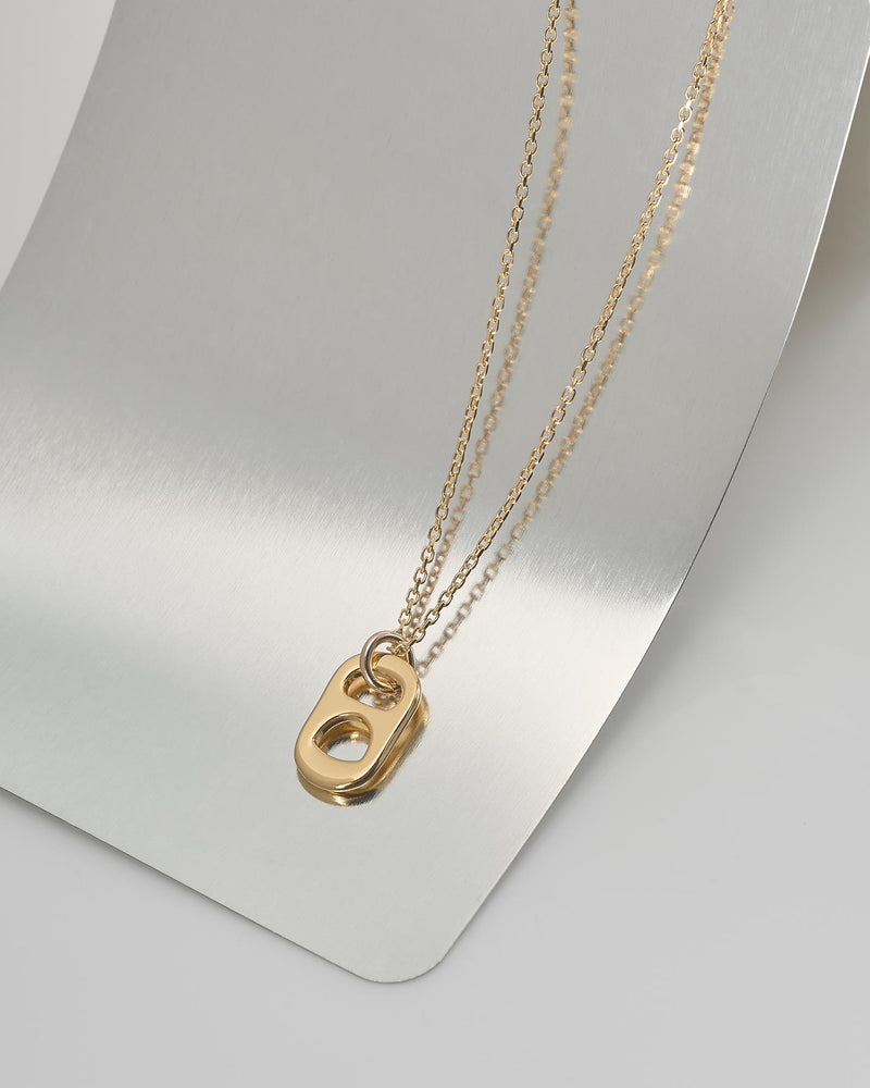 Gold Cancer Symbol Necklace | Z.Scales